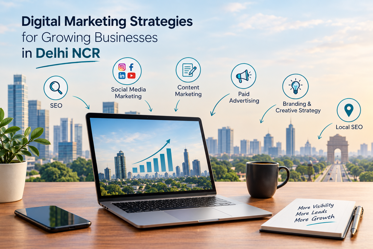 Digital Marketing Strategies for Growing Businesses in Delhi NCR